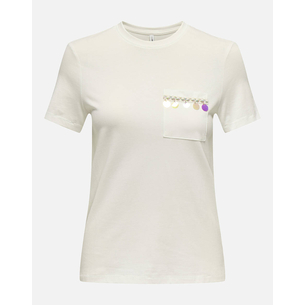 Product ONLY ONLFILIPPA LIFE S/S O-NECK TOP JRS base image