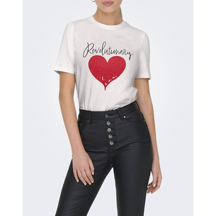 Product ONLY ONLVALLIE LIFE S/S LOVE TOP BOX JRS base image