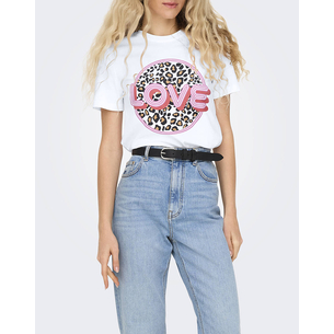 Product ONLY ONLARIYA LIFE REG S/S LOVE TOP BOX JRS base image