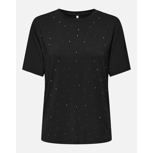 Product ONLY ONLFREE LIFE S/S O-NECK BLING TOP JRS base image