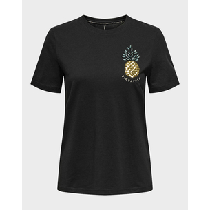 Product ONLY ONLKITA LIFE REG S/S PINEAPPLE TOP JRS base image