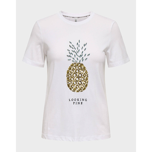 Product ONLY ONLKITA LIFE REG S/S PINEAPPLE TOP JRS base image