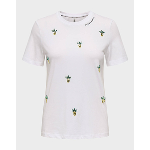 Product ONLY ONLKITA LIFE REG S/S PINEAPPLE TOP JRS base image