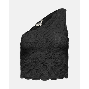 Product ONLY ONLALBERTE ONE SHOULDER SHORT TOP WVN base image