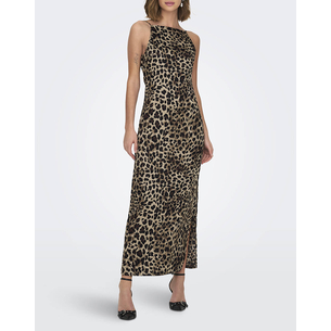 Product ONLY ONLCHIGO LIFE STRAP SATIN MAXI DRESS WVN base image