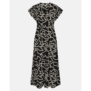Product ONLY ONLNOVA LIFE VIS MOLLIE LONG DRESS AOP base image