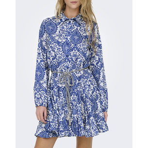 Product ONLY ONLLUMINA L/S SHORT DRESS WVN NOOS base image
