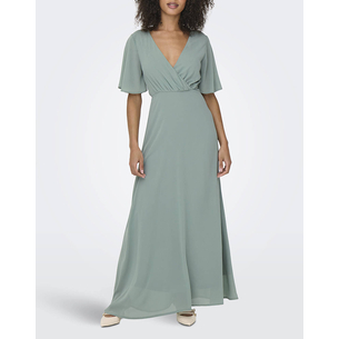 Product ONLY ONLSTAR LIFE S/S MIA MAXI DRESS WVN base image
