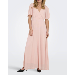 Product ONLY ONLSTAR LIFE S/S MIA MAXI DRESS WVN base image