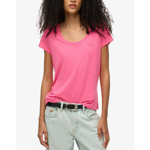 Product SUPERDRY  D1 STUD SCOOP NECK TEE ΜΠΛΟΥΖΑ ΓΥΝΑΙΚΕΙΟ base image