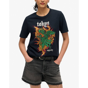 Product SUPERDRY D1 OVIN VL TOKYO RELAXED TEE WOMEN'S T-SHIRT base image