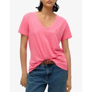 Product SUPERDRY  D1 STUD STUDIOS SLUB EMB VEE TEE ΜΠΛΟΥΖΑ ΓΥΝΑΙΚΕΙΟ base image