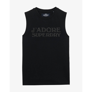 Product SUPERDRY D2 SDSW SPORT LUXE FITTED TANK WOMEN'S TOP base image