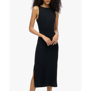 Product SUPERDRY D1 STUD JERSEY TWIST BACK MIDI DRESS ΦΟΡΕΜΑ ΓΥΝΑΙΚΕΙΟ base image