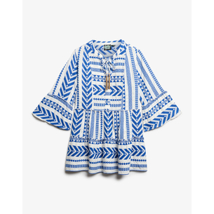 Product SUPERDRY  D2 OVIN IBIZA LS TIERED MINI DRESS ΦΟΡΕΜΑ ΓΥΝΑΙΚΕΙΟ base image