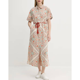 Product SUPERDRY  D2 STUD LINEN SHIRT MAXI DRESS ΦΟΡΕΜΑ ΓΥΝΑΙΚΕΙΟ base image