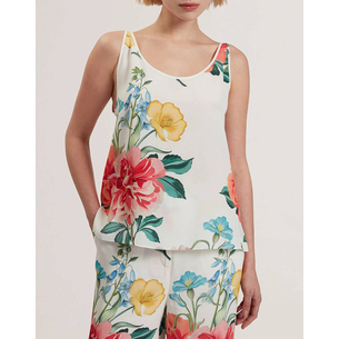 Product TED BAKER PURRLA Scoop Neck Printed Cami base image