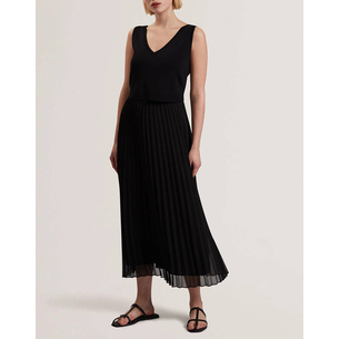 Product TED BAKER LARNAHH 1 Pleated Cami Dress with Knitted Tank base image