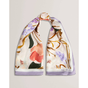 Product TED BAKER NICLAE Printed Silk Square Scarf base image
