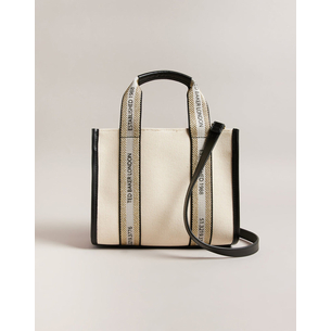 Product TED BAKER GEORJEA Branded Webbing Canvas Small Tote (Διαστάσεις: 11 x 21 x 25εκ.) base image