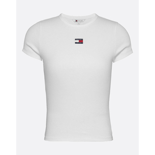 Product TOMMY JEANS TJW SLIM BADGE RIB TEE base image