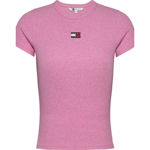 Product TOMMY JEANS TJW SLIM BADGE RIB TEE base image