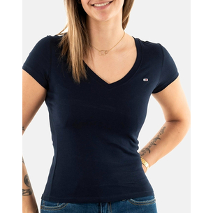 Product TOMMY JEANS TJW V-NECK TEE base image