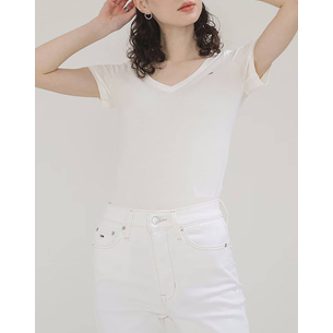 Product TOMMY JEANS TJW V-NECK TEE base image