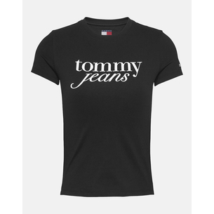 Product TOMMY JEANS TJW SLIM ESSENTIAL LOGO TEE EXT base image