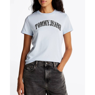 Product TOMMY JEANS TJW REG FLORAL VARSITY TEE base image