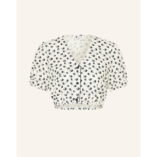 Product TOMMY JEANS TJW CRP AOP SS shirt base image