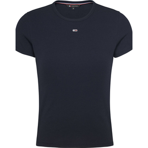 Product TOMMY JEANS TJW SLIM ESSENTIAL RIB SS EXT base image