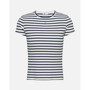 Product TOMMY JEANS TJW SLIM ESSENTIAL RIB SS EXT base image
