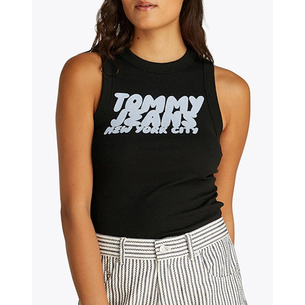 Product TOMMY JEANS TJW SLIM SH TJ BUBBLE TANK base image