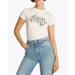 Product TOMMY JEANS TJW SLIM TJ BUTTERFLY TEE base image
