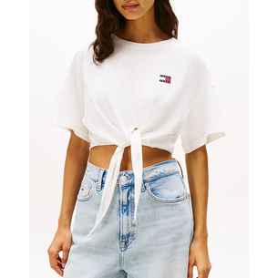 Product TOMMY JEANS TJW REG WAIST TIE BADGE TEE EXT base image
