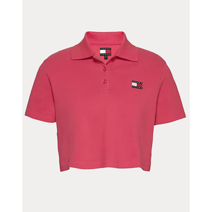 Product TOMMY JEANS TJW CRP BADGE SS POLO base image