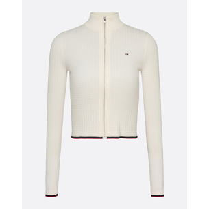 Product TOMMY JEANS TJW CABLE ZIP THRU CARDIGAN base image