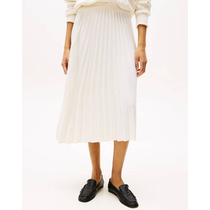 Product TOMMY HILFIGER FLUID PLEATED PULL ON MIDI SKIRT base image