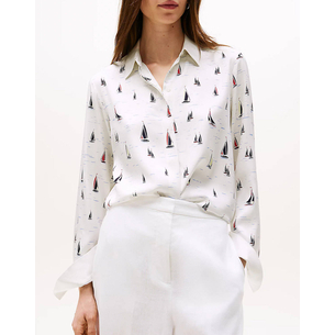 Product TOMMY HILFIGER FLUID VIS PRT REGULAR LS SHIRT base image