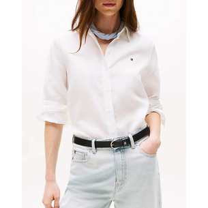 Product TOMMY HILFIGER ESS LINEN RELAXED SHIRT base image