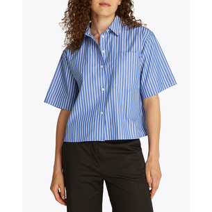 Product TOMMY HILFIGER POPLIN BOXY SHORT S/S SHIRT base image