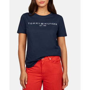 Product TOMMY HILFIGER REG CORP LOGO C-NK SS base image