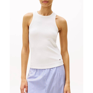 Product TOMMY HILFIGER SLIM 5X2 RIB TANK TOP NS base image