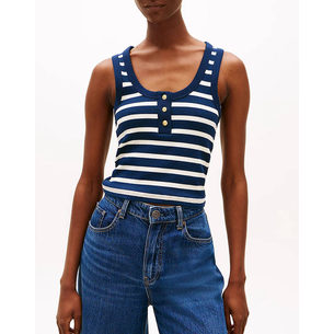 Product TOMMY HILFIGER SLIM HENLEY GB SCOOP-NK TANK TOP base image