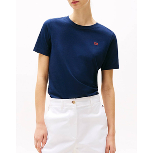Product TOMMY HILFIGER REG CONTRAST FLAG SS TEE base image