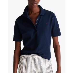 Product TOMMY HILFIGER 1985 REG PIQUE POLO SS base image
