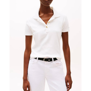 Product TOMMY HILFIGER SLIM GOLD BUTTON POLO SS base image