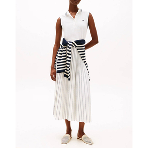 Product TOMMY HILFIGER SPORTY PLEATED POLO DRESS NS base image