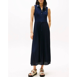 Product TOMMY HILFIGER SPORTY PLEATED POLO DRESS NS base image